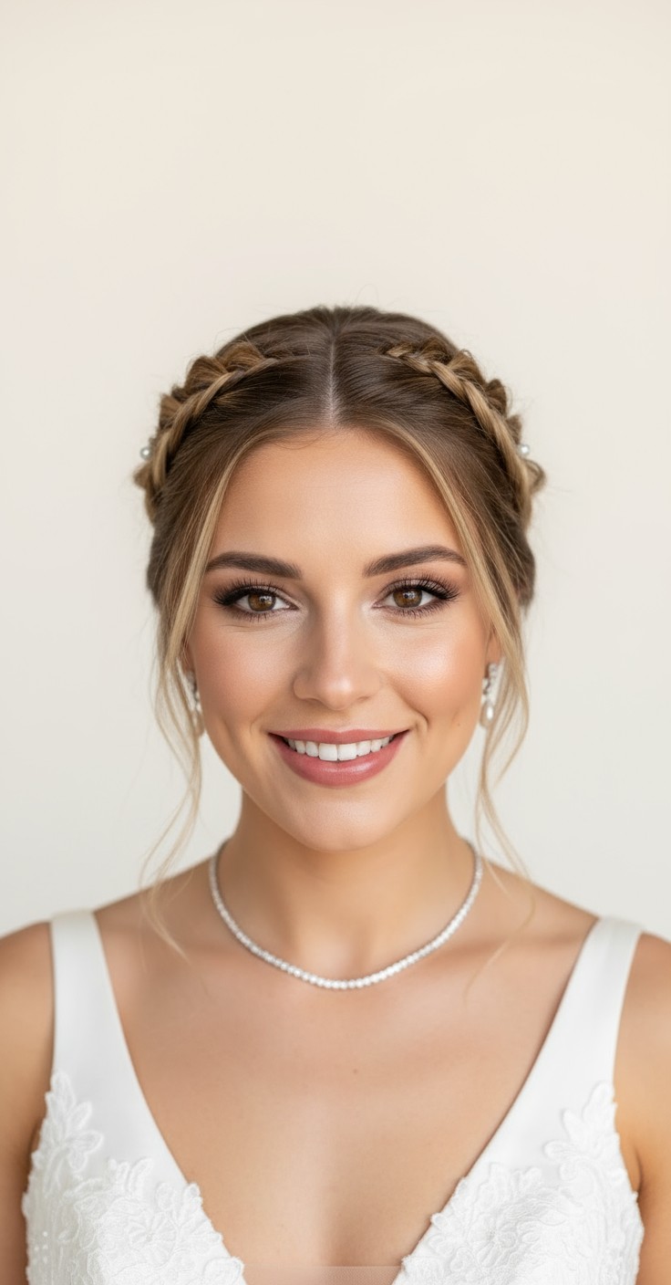 After Braid Bridal Hairstyle